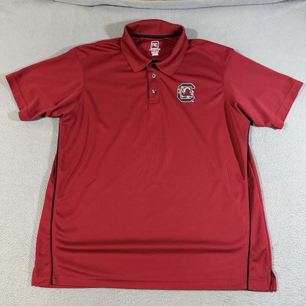 South Carolina Gamecocks Shirt‎ Men Size XL Polo Performance Red ProEdge